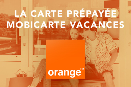  - Orange Carte prépayée Mobicarte Vacances