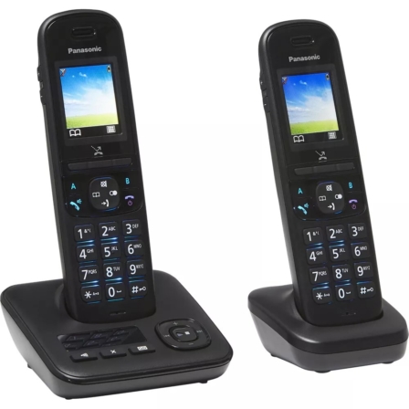 téléphone sans fil duo - Panasonic KX TGH722FRB duo