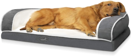  - Canapé-lit orthopédique pour chien Pecute