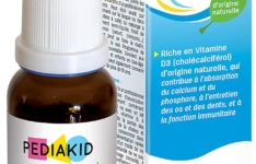 Pediakid – Vitamine D3 100% d’origine naturelle