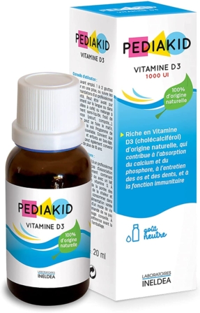 vitamine D - Pediakid – Vitamine D3 100% d’origine naturelle