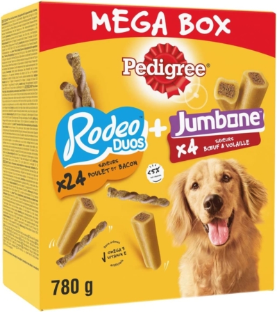 friandise pour chien - Pedigree Méga Box