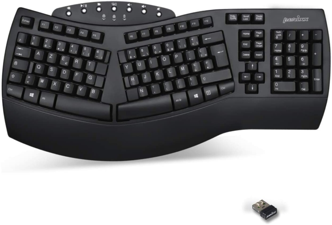 clavier ergonomique - Perixx PERIBOARD-612