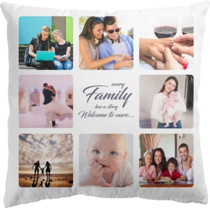  - Personalised Gifts Market – Coussin photo personnalisé