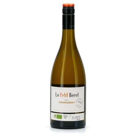 vin sans alcool - Le Petit Béret  - Chardonnay bio et sans alcool