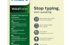 logiciel de reconnaissance vocale - Philips DVT2805 VoiceTracer