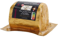 PIERRE DE CHAUMEYRAC - Bloc de foie gras de canard avec morceaux (300 g)