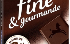 Poulain - Tablette de Chocolat Ligne Gourmande Noir