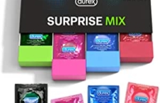 Préservatif stimulateur et retardateur Durex Surprise Me Deluxe