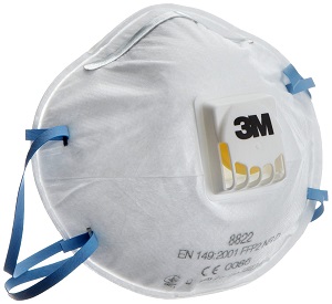 masque de protection N95 - 3M 8822 Masque anti-poussière jetable FFP2