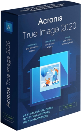 logiciel de clonage de disque dur - Acronis True Image Standard Edition pour 3 Mac/PC