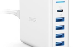 chargeur USB-C pour MacBook et ordinateurs portables - Anker PowerPort I USB-C Chargeur, 60 W PD