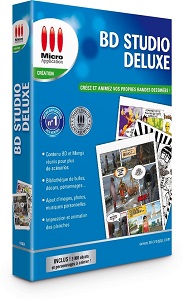logiciel pour dessiner des mangas et BD - BD Studio Deluxe