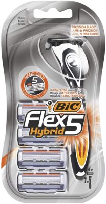 rasoir manuel pour homme - Bic Flex5 Hybrid