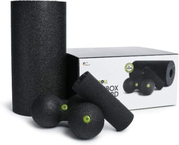  - BLACKROLL® BLACKBOX | Kit de massage avec rouleau, balle et duoball de massage