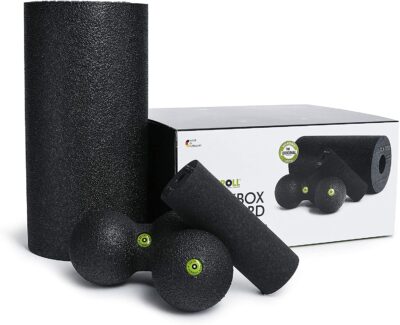 BLACKROLL® BLACKBOX | Kit de massage avec rouleau, balle et duoball de massage