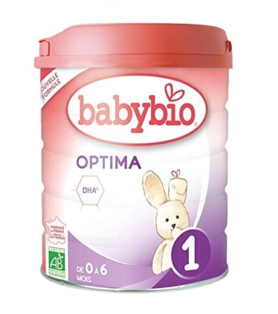 lait infantile pour bébé - Babybio Optima 1