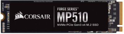 SSD M.2 NVMe de 480 à 512 Go - Corsair MP510 – Force Series, 480 Go Ultra-Rapides – PCIe Gen 3 x4, M.2 NVMe