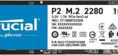 SSD M.2 NVMe de 1 To - Crucial P2 CT1000P2SSD8