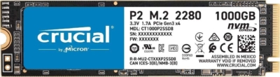 SSD M.2 NVMe de 1 To - Crucial P2 CT1000P2SSD8
