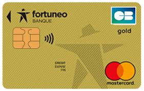banque en ligne pour un compte joint - Fortuneo – Gold CB MasterCard