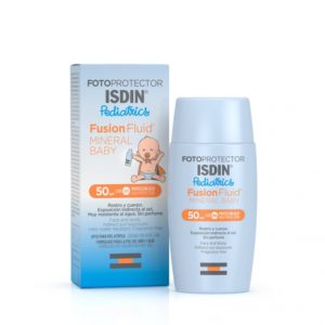 crème solaire bébé - Fotoprotector ISDIN® Pediatrics Fusion Fluid Mineral Baby