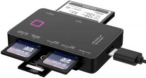 lecteur de carte mémoire SD / micro SD - Lecteur carte USB 3.0 Zedela 7 en 1