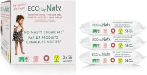 Lingettes bébé écologiques – 168 pièces – Eco by Naty