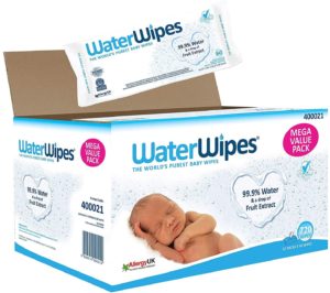 Lingettes bébé naturelles – 720 pièces – Waterwipes