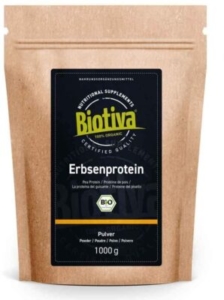  - Biotiva – Poudre de protéines à base de pois bio