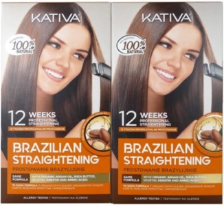  - Kativa – Kit de lissage brésilien à la kératine et l’huile d’argan
