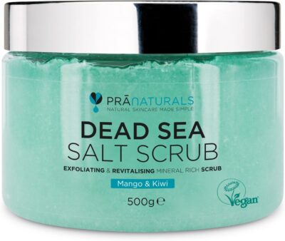 gommage visage - PraNaturals Dead Sea Salt Scrub