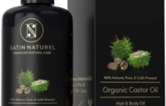 huile de ricin pour barbe - Satin Naturel Organic Castor Oil
