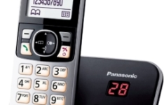 téléphone fixe sans fil - Panasonic Solo KX-TG6821FRB