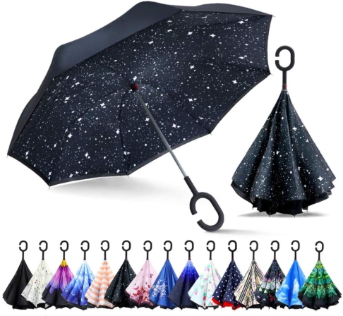 parapluie inversé - Parapluie inversé canne Zomake