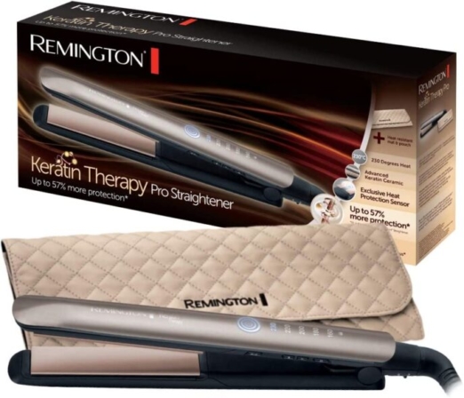 lisseur à cheveux - Remington S8590 Keratin Therapy