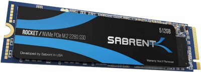 Sabrent M.2 NVME SSD 512Go