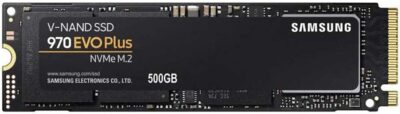 Samsung SSD Interne 970 EVO Plus NVMe M.2 (500 Go) – MZ-V7S500BW
