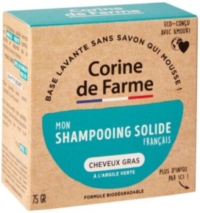  - Shampoing – Corine de Farme - shampoing solide pour cheveux gras