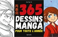 livre pour apprendre à dessiner des mangas - Ta Van Huy – 365 dessins manga pour toute l’année