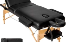  - TecTake Table Lit de Massage Pliante Portable