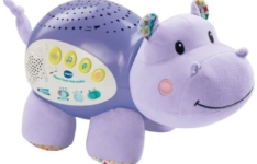 Veilleuse à projection d’étoiles pour bébé – VTech Hippo Dodo