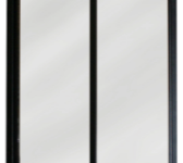 verrière - Verrière à 2 vitrages en acier industriel 57 x 1050 cm