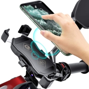 - Hoembpn - Support de téléphone pour moto avec chargeur