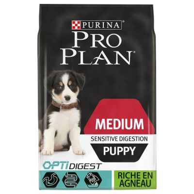 croquettes pour chiot - Purina Pro Plan Medium Puppy Sensitive Digestion