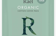 Rael - Serviettes hygiéniques en coton bio