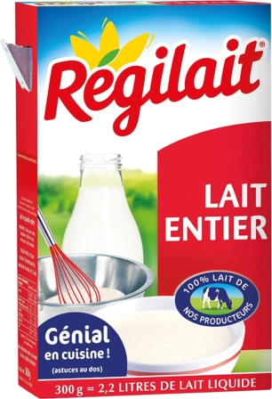 lait en poudre pour adulte - Régilait - Lait entier en poudre