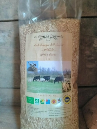 riz - Riz Bio Complet de Camargue 5 kg Manobi