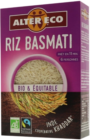 riz - Riz Taraori Basmati 400 g Alter Eco
