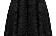 robe noire - Robe de cocktail asymétrique Dressystar
